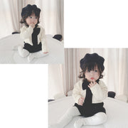 ニット帽 ベレー帽 ニットベレー帽 ベレーキャップ 帽子 子供用 キッズ ベビー 女の子 男の子 無地 単色 シンプル 秋 冬 カジュアル 合わせやすい