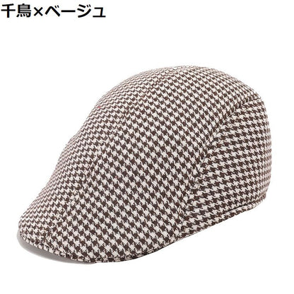 ハンチング帽 鳥打帽 メンズ レディース 男女兼用 帽子 商品画像2