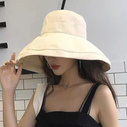 女優帽 ハット レディース 女性 帽子 つば広 あご紐付き 大きめ シンプル 無地 単色 日よけ 日焼け防止 紫外線対策