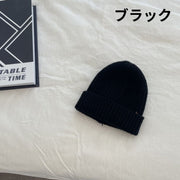 ニット帽 ビーニー ニットキャップ レディース キッズ 親子コーデ 兼用 防寒 帽子 あったか 保温 秋冬 女の子 無地