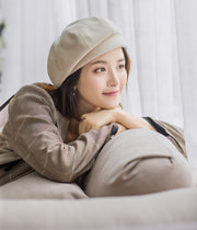 ベレー帽 帽子 ベレーキャップ レディース ぼうし 女性用 婦人用 カジュアル チェック 可愛い おしゃれ ファッション小物 普段使い デイリー お出掛け