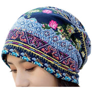 ターバンキャップ 帽子 ビーニー レディース メンズ 男女兼用 ワッチキャップ ぼうし スヌード 2WAY ペイズリー柄 ボーダー柄 おしゃれ 可愛い