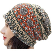 ターバンキャップ 帽子 ビーニー レディース メンズ 男女兼用 ワッチキャップ ぼうし スヌード 2WAY ペイズリー柄 ボーダー柄 おしゃれ 可愛い