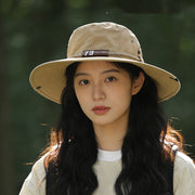 サファリハット 帽子 男女兼用 レディース メンズ バケットハット つば広 日よけ 紫外線対策 カジュアル シンプル 登山 ハイキング キャンプ 釣り アウトドアト 旅行 女性用 男性用