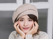 帽子 ベレー帽 レディース 女性 ぼうし ベレーキャップ 格子 千鳥柄 シンプル 秋 冬 カジュアル 日除け 寒さ対策 定番 おしゃれ かわいい 普段使い デイリー おでかけ ファッション小物 婦人用
