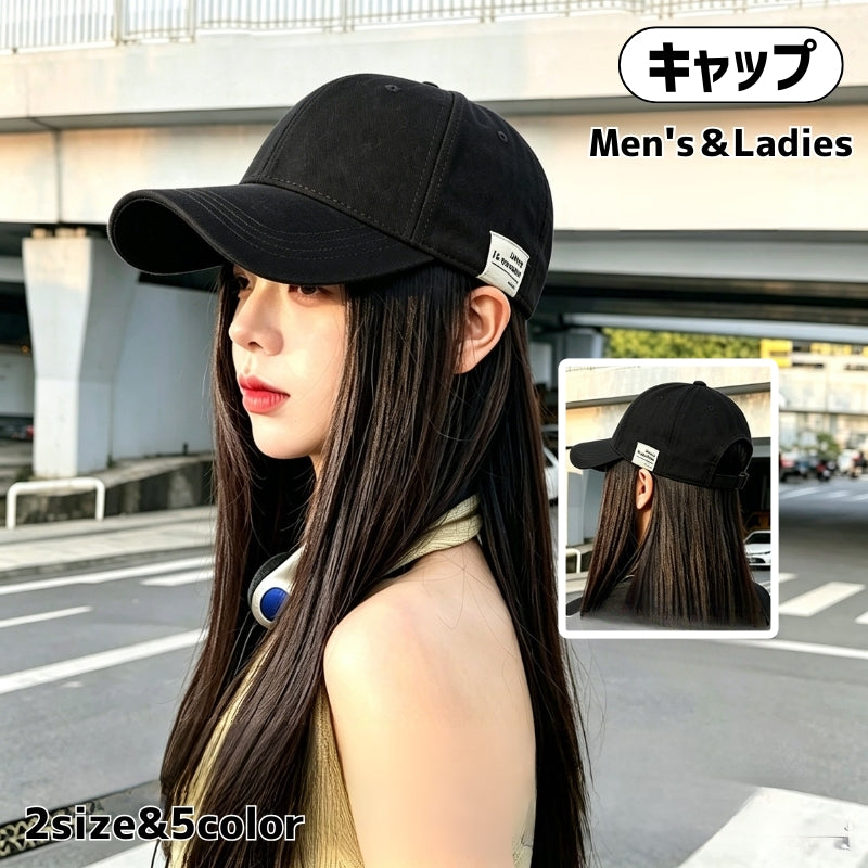 キャップ 帽子 レディース メンズ 男女兼用 深め 大きいサイズ 幅広つば つば広 オールシーズン カジュアル 普段使い 日よけ アウトドア