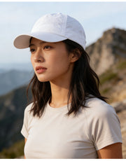 ベースボールキャップ 夏用 サマー 薄手 速乾素材 キャップ メンズ レディース 帽子 シンプル 野球帽 通気性 UV 紫外線対策 日よけ 日焼け防止 シャカシャカ素材 無地 着回し カラバリ豊富