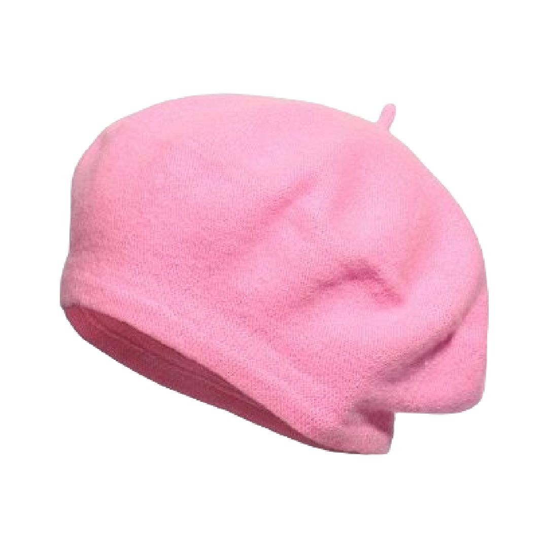 ベレー帽 ベレーキャップ 帽子 ぼうし レディース 女性 ピンク バリエーション画像