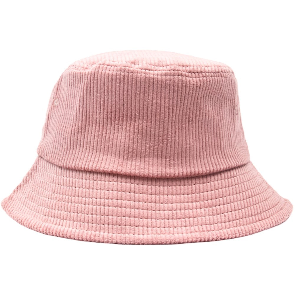 バケットハット 帽子 レディース メンズ ぼうし コーデュロイ ピンク バリエーション画像