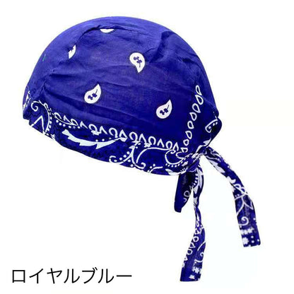 ターバンキャップ バンダナ帽子 バンダナキャップ レディース メンズ バンダナ風 商品画像3
