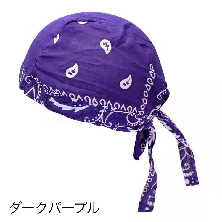 ターバンキャップ バンダナ帽子 バンダナキャップ レディース メンズ バンダナ風 商品画像5