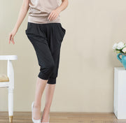 サルエルパンツ サルエル ヨガパンツ レディース ヨガウェア ヨガウエア ハーフパンツ 7分丈 七分丈 パンツ ボトムス フィットネス ヨガ ダンス ジム ストレッチ スポーツ 無地 シンプル 楽ちん 動きやすい ウエストゴム ルームウェア リラックス おしゃれ