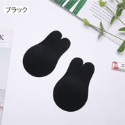 シリコンブラ シリコンパッド ブラジャー インナー レディース 軽量 ニップレス ウサギ 粘着性 シームレス ストラップレス 無地 シンプル おしゃれ ランジェリー 下着 女性用 婦人用 A B C D Eカップ