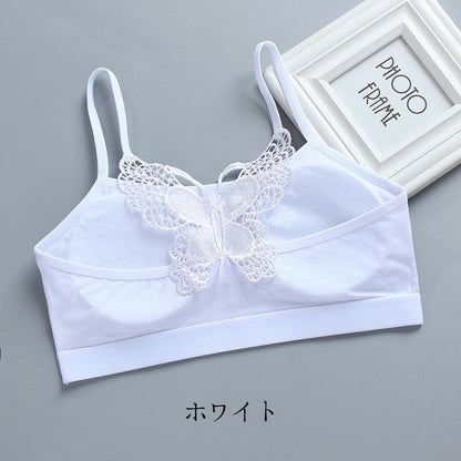 ジュニアブラ スポーツブラ スポブラ カップ付き ノンワイヤー 下着 商品画像2
