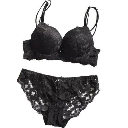 ブラジャー ショーツ 上下セット レディース 女性用 インナー ブラック バリエーション画像