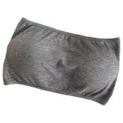 ストラップレスブラ チューブトップブラ ブラジャー 下着 レディース 女性 肩紐なし ホックあり パット入り パッド一体型 無地 シンプル リラックス おしゃれ かわいい 見せブラ 肩出しファッション ブラック 黒 グレー ワイン ホワイト 白