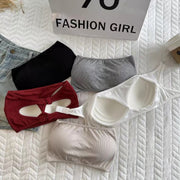 ストラップレスブラ チューブトップブラ ブラジャー 下着 レディース 女性 肩紐なし ホックあり パット入り パッド一体型 無地 シンプル リラックス おしゃれ かわいい 見せブラ 肩出しファッション ブラック 黒 グレー ワイン ホワイト 白