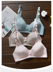 マタニティブラ 授乳ブラ ノンワイヤーブラ ブラジャー 下着 インナー マタニティブラ フロントボタン 無地 単色 シンプル レディース 女性