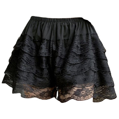 ペチパンツ 単品 1枚 ペチコート タップパンツ レディース ブラック バリエーション画像