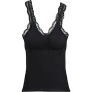 ブラトップ パッド付き キャミソール レディース 女性 インナー 下着 肌着 Vネック カップ付き ブラキャミソール レース シンプル お洒落 かわいい お出かけ 普段使い 女子 ガールズ 婦人用