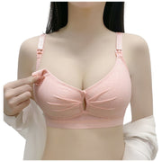マタニティブラ 授乳ブラ ブラジャー 下着 インナー レディース ストラップオープン ノンワイヤー 産前 産後 妊婦 フロントオープン スナップボタン 夜中授乳
