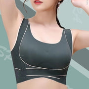 スポーツブラ ハーフトップ ブラトップ シームレス レディース 女性 大きいサイズ インナー 下着 バッククロス カップ付き サイドホック 単色 シンプル 無地 かわいい おしゃれ 運動 スポーツ ヨガ フィットネス エクササイズ ピラティス