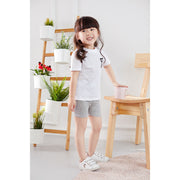 スパッツ レギンス 3分丈 キッズ ジュニア ベビー 子供 女の子 女児 インナー シンプル 無地 オーバーパンツ デイリー カラバリ豊富