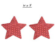 ニップレス ノーブラ 使い捨て レディース インナー ニップルシール 星型 ドレス 水着 タンクトップ 浴衣 ゆかた 着物 マラソン ヨガ カラバリ豊富
