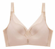 3/4カップブラ ノンワイヤーブラ ブラジャー 単品 モールドカップブラ レディース 女性 婦人用 Vネック 4段ホック おしゃれ かわいい シンプル ラインストーン 長さ調整可能 厚手 薄手 チャーム付き インナー 下着