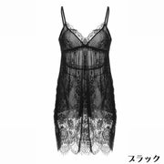 スリップ ナイトドレス ネグリジェ パジャマ レディース 女性 インナー アンダーウェア ノースリーブ Vネック キャミソールワンピース キャミワンピ  Aライン ミニ丈 膝丈 チュール レース 花柄 フラワー ブラック レッド セクシー 華やか おしゃれ かわいい キュート