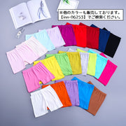 オーバーパンツ インナーパンツ 子供 女の子 女児 キッズ ジュニア ペチパンツ ペチコートパンツ ショートパンツ レギンス 見せパン 安全パンツ 安全ショーツ レース シンプル 下着 肌着 子供服 子ども服 こども服 高学年 中学生 110cm 130cm 150cm 170cm