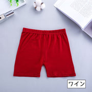 オーバーパンツ インナーパンツ 子供 女の子 女児 キッズ ジュニア ペチパンツ ペチコートパンツ ショートパンツ レギンス 見せパン 安全パンツ 安全ショーツ レース シンプル 下着 肌着 子供服 子ども服 こども服 高学年 中学生 110cm 130cm 150cm 170cm