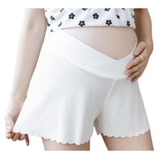 マタニティパンツ ペチパンツ タップパンツ ショートパンツ レディース インナー マタニティウェア 短パン 半ズボン 産前 産後 ボトムス 妊婦 女性 ママ 大きいサイズあり 無地 シンプル 部屋着 透け防止 M L XL 2XL