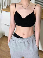 フルカップブラ ショーツ 2点セット ノンワイヤーブラ レディース 女性 婦人 ブラジャー ブラ パンツ インナー 下着 無地 白 黒 グレー 単色 シンプル