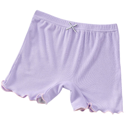 ペチパンツ オーバーパンツ タップパンツ 女の子 キッズ 子供用 パープル バリエーション画像