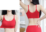 ノンワイヤーブラ ブラジャー インナー シームレスブラジャー レディース 女性 大きいサイズ パッド ナイトブラ スポーツブラ シンプル 単色 カジュアル 下着 ブラ