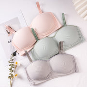 ブラジャー ショーツ 上下セット レディース 女性用下着 インナー 3／4カップ ギンガムチェック おしゃれ かわいい