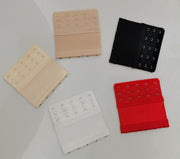 ブラジャー用アジャスター 延長ホック ブラホック 単品 1個 5段 3列 サイズアップ インナー アンダーバストアジャスター 3段階 レディース 女性 婦人用 下着 ブラアクセサリー