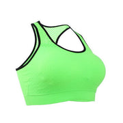 スポーツブラジャー ブラトップ ハーフトップ レディース カップ付きインナー 下着 ノンワイヤー 揺れない ヨガ メッシュ 吸汗