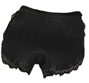 オーバーパンツ ペチパンツ インナー キッズ 1分丈 リブ レース 女の子 女児 シンプル パンツ ペチコート 安全パンツ 見せパン 無地 かわいい