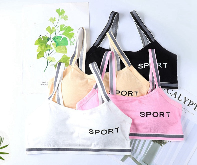 ジュニアブラ ハーフトップブラ ブラジャー カップ付き ジュニア キッズ 商品画像2