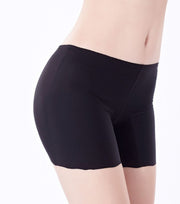 ペチパンツ タップパンツ レディース 女性用 3分丈 インナーパンツ 肌着 透け防止 見せパン チラ見え対策 シンプル 無地 ソリッドカラー 婦人用