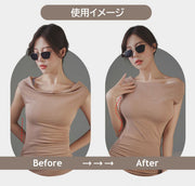 ブラパッド ブラジャーパット 1ペア 4cm 6cm ブラカップ 下厚 1組 付替え 極厚 厚手
