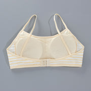 ブラジャー ブラトップ ジュニア キッズ 女の子 インナー 下着 カップ付き カップ入り キャミソール風 サイドボーダー ブラック ホワイト ピンク シンプル カジュアル スポーティ かわいい キュート