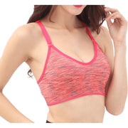 ブラジャー スポーツブラ ノンワイヤーブラ ブラトップ レディース 女性 スポブラ インナー 下着 フルカップ バッククロス カジュアル シンプル スポーツ ランニング ヨガ フィットネス 婦人用
