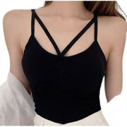 ブラトップ キャミソール レディース 女性用 インナーウェア アンダーウェア 下着 トップス ノースリーブ カップ付き シンプル