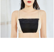 ブラカバー 胸元カバー レディース インナーアクセサリー 女性用 胸元隠し Vネック レース チラ見え防止 バストラインカバー 薄手 おしゃれ