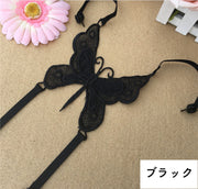 ブラストラップ ブラジャーストラップ レディース インナー ブラ紐 肩紐 調整可能 蝶 刺繍レース おしゃれ かわいい 女子力アップ セクシー