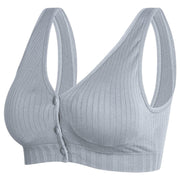 マタニティーブラ ブラジャー 授乳ブラ レディース 女性用 インナー 下着 大きいサイズあり ハーフトップ フロントオープン フロントボタン ノンワイヤー 伸縮性 シンプル 無地 授乳用 産後 ママ お洒落 出産準備 マタニティーライフ