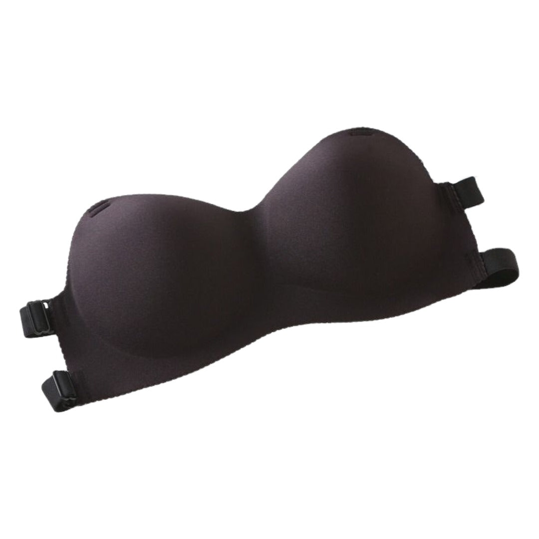 ストラップレスブラ チューブトップ レディース ブラジャー 下着 インナー ノンワイヤー モールドカップ 3/4カップ 2WAY